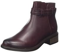 Clarks Maye Ease Chelsea - Botas para mujer, color marrón oscuro Lea, 36