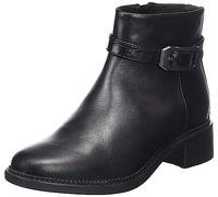 Clarks Maye Grace, Botas Estilo Chelsea Mujer, Piel Negra, 36 EU