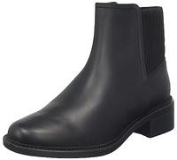 Clarks Maye Palm, Botas Estilo Chelsea Mujer, Piel negra, 41 EU