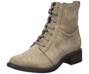 Clarks Maye Step, Botas de Moda Mujer, Pebble Suede, 37.5 EU