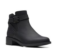 Clarks Correa Maye, Botas Cortas al Tobillo Mujer, Cuero Negro, 39 EU