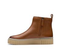 Clarks Mayhill Top, Botas Estilo Chelsea Mujer, marrón (Tan Leather), 36 EU