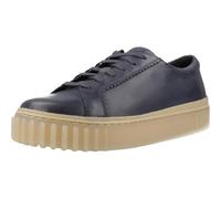 Clarks Mayhill Walk, Zapatillas Mujer, Azul Marino (Navy Leather), 40 EU