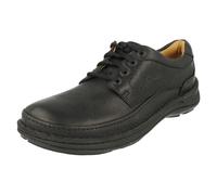 Clarks Mens Active Air Zapatos Casual Con Cordones Cuero Natur Tres