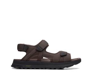 Clarks Men's ATL Trek Sun Sandal, Brown Combi, 41.5 EU