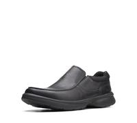 Clarks Men's Bradley Free Loafer, Black Tumbled Leather, 10.5 UK Wide