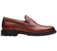 Clarks Burchill Penny, Mocasines Planos Hombre, Cuero Marrón Claro, 41 EU