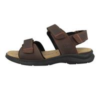 Clarks Men's Hapsford Cr isherman Sandal, Brown Tumbled Leather, 46 EU