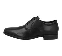 Clarks Men's Howard Walk Oxford, Piel Negra, 40 EU