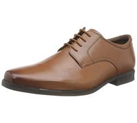 Clarks Men's Howard Walk Oxford-Schuh, Lea marrón Oscuro, 42.5 EU