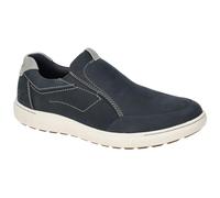 Clarks Mapstone Step, Mocasín Plano Hombre, Nubuck Azul Marino, 44 EU