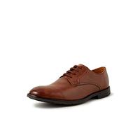 Clarks Ronnie Walk, Zapatos de Cordones Derby Hombre, Marrón (British Tan Lea British Tan Lea), 41.5 EU