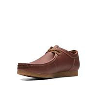 Clarks Men's Shacre II Run Oxford, Tan Tumbled Leather, 41.5 EU