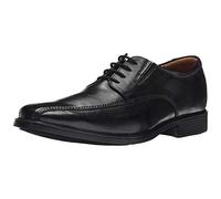 Clarks Tilden Walk, Zapatos Hombre, Negro Black Leather, 47.5 EU