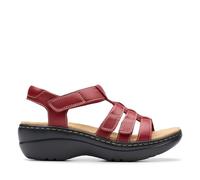Clarks Merliah 2 Ruby para mujer, rojo (Red Leather), 5.5