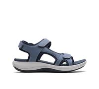 Clarks Mira Bay, Sandalia Unisex Adulto, Azul Vaquero, 38 EU