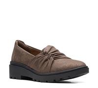 Clarks Mocasines Estilo Cala para Mujer, Bronce (Bronze Metallic Synthetic), 40 EU