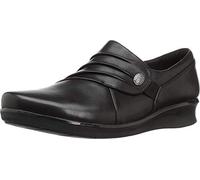Clarks Hope Roxanne, Mocasín Mujer, Black, 42 EU