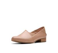 Clarks Mocasines Juliet Trim para mujer, beige cálido, 42.5 EU