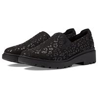 Clarks Mocasines Planos Calla RAE para Mujer, Texto en Negro, 41 EU
