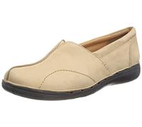 Clarks Mocasines Un Loop Stride para Mujer, Crema, 37 EU