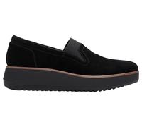 Clarks Mocasines Zylah Sky para Mujer, Negro SDE, 38 EU