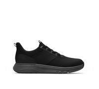 Clarks Motion Trek LX- Tenis para Hombre, Piel Negra, 44 EU