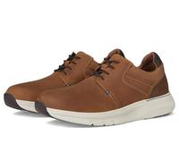 Clarks Motion Trek - Tenis de punta lisa para hombre, Cuero Bronceado Oscuro, 42.5 EU