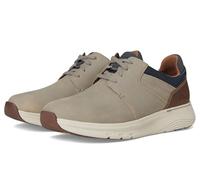 Clarks Motion Trek - Tenis de punta lisa para hombre, Taupe Combi Nubuck, 42 EU
