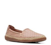Clarks Mujer Rubí Elaina Mocasín, Beige, 11 Narrow