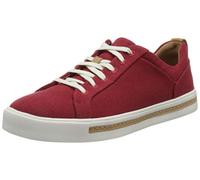 Clarks Mujer Un Maui Lace Derby, Rojo, 39 EU