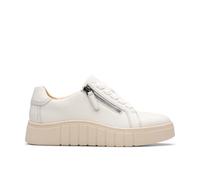 Clarks Mykah Joy para Mujer, Color Blanco Roto Lea, Talla 5, Blanco Roto Lea, 38 EU