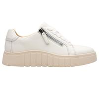 Clarks Mykah Joy para Mujer, Color Blanco Roto Lea, Talla 7.5, Blanco Roto Lea, 41.5 EU
