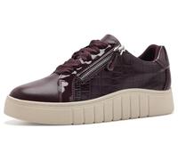 Clarks Mykah Joy, Zapatillas Mujer | Parte superior de cuero, suela inspirada en plataforma, cierre de encaje y cremallera, forro de doble capa