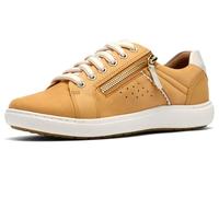 Clarks Nalle Zen para mujer, Nubuck amarillo, 8.5