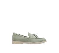 Clarks - Narini Edge, Mocasín De Las Mujeres, Light Green SDE,