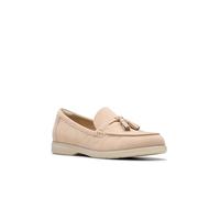 Clarks Narini Edge, Mocasín Mujer, Sand Suede, 39.5 EU