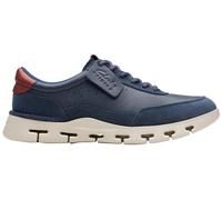 Clarks Naturaleza X One, Zapatillas Hombre, Azul Marino (Navy Leather), 41 EU