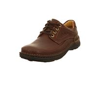Clarks Mens Active Air Zapatos Casual Con Cordones Cuero Natur Tres