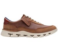 Clarks - Nature X One, Zapatillas, Dark Tan Lea,