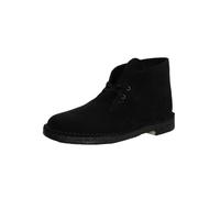 Clarks Originals de los hombres Botas de desierto de gamuza, Negro