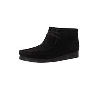 Clarks Originals de los hombres Botas Wallabee de ante, Negro