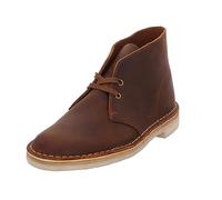 Clarks Originals de los hombres Botas de desierto de cuero, marrón