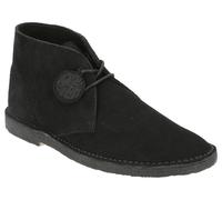 Clarks Originals Hombre Desierto Pretty Green ante Negro GB 6/US 6.5 F