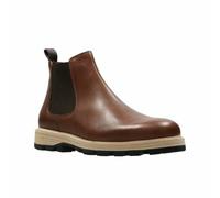 Clarks Originals Hombre Lorwin Medio Negro, Bronceado Lea, Amortiguación GB 7,8,