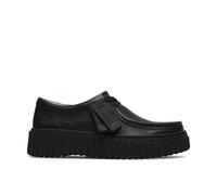 Clarks Originals Torhill Bee, Shoe Unisex Adulto, Black Leather, 41.5 EU