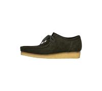 Clarks Originals - Wallabee. Forest Green SDE - Zapatos con cordones - con suela icónica, verde, 42 EU