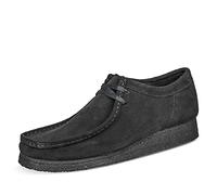 Clarks ORIGINALS Wallabee, Zapatos de Cordones Unisex Adulto, Black SDE, 46 EU