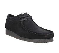 Clarks ORIGINALS Wallabee, Zapatos de Cordones Unisex Adulto, Black SDE, 46 EU