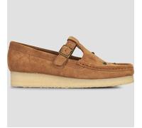 Clarks Originals Zapatos Mujer WALLABEE T BAR in Marrón 37